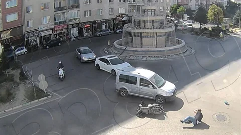 Kütahya'da Motosiklet Kazaları