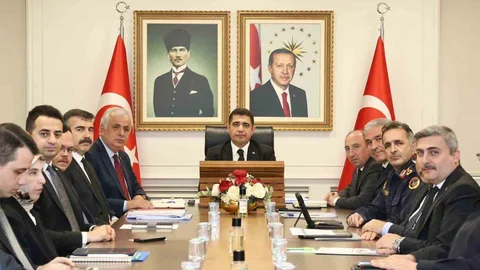 Düzce'de Kış Tedbirleri Toplantısı