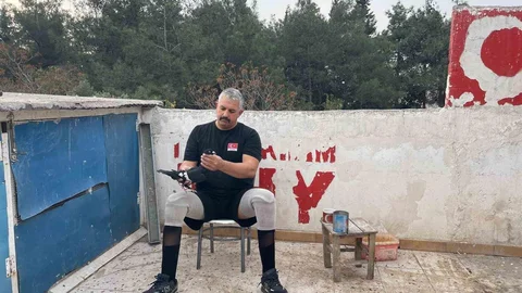 Kahramanmaraş'ta Gazi'nin Güvercin Sevgisi