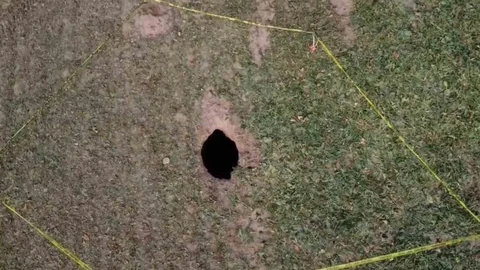 Aksaray'da Obruk Oluştu