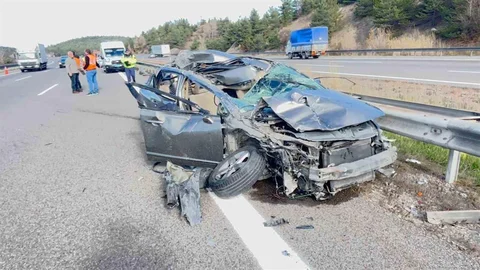 Bolu'da Trafik Kazası: 3 Yaralı