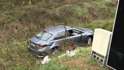 Beşiktaş'ta Takla Atan Araç