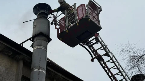 Antakya'da Baca Yangını