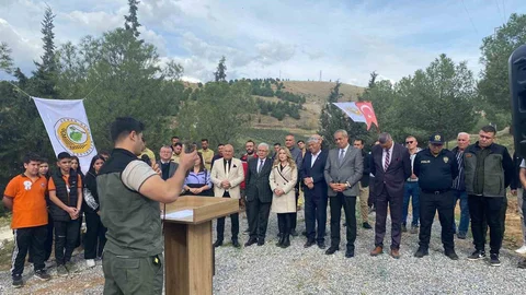 Alaşehir'de Fidan Dikimi Yapıldı