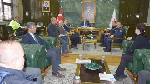 Çan'da Kış Tedbirleri Toplantısı