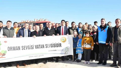 Beylikova'da 5 Bin Fidan Dikildi