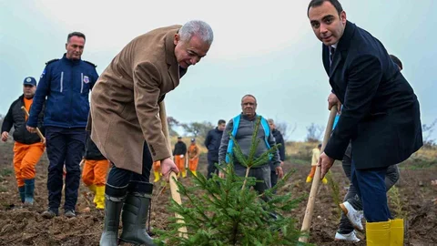 Kırklareli'nde Fidan Dikimi Etkinliği
