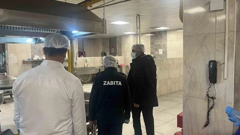 Hakkari'de Yurt Yemekhanesi Denetlendi