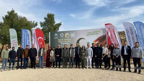 Mardin'de Ağaçlandırma Etkinliği