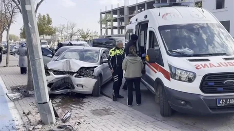 Konya'da Trafik Kazası
