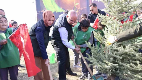 Ağrı’da Fidan Dikimi Etkinliği