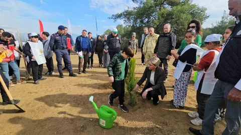 Aydın'da Fidan Dikim Etkinliği