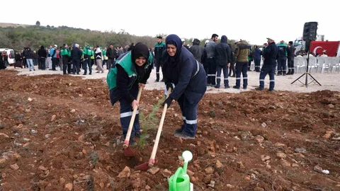 İnegöl'de Fidan Dikimi Etkinliği