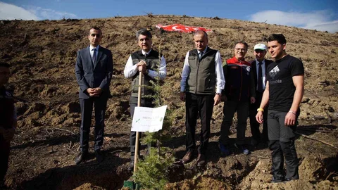 Bolu'da Arda Güler İçin Fidan Dikimi