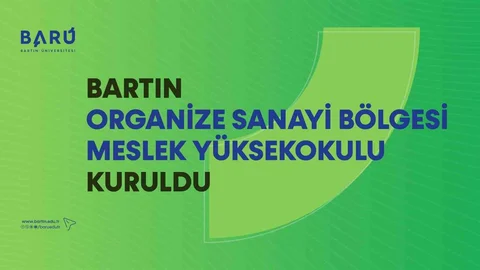 Bartın'da Yeni Yüksekokul Açıldı