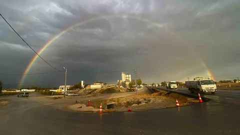 Eskişehir'de Gökkuşağı Görüntülendi