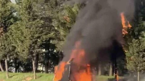 Tuzla'da Tır Yangını Meydana Geldi