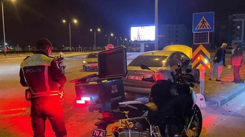 Karaman'da Trafik Kazası