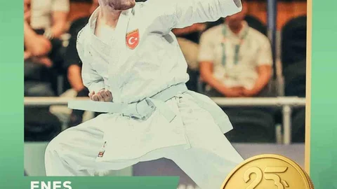 Enes Özdemir Altın Madalya Kazandı