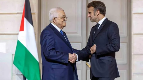 Fransa'da Macron-Abbas Görüşmesi