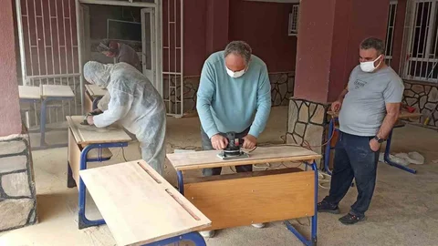 İzmir'de Okul Yenileme Projesi