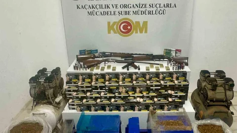 Samsun'da Kaçak Tütün Operasyonu