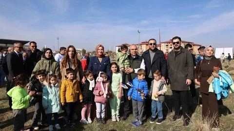 Ağrı'da Fidan Dikimi Etkinliği