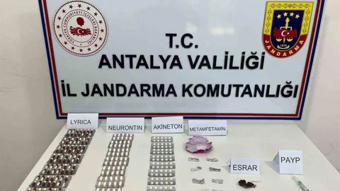 Antalya'da Uyuşturucu Operasyonu