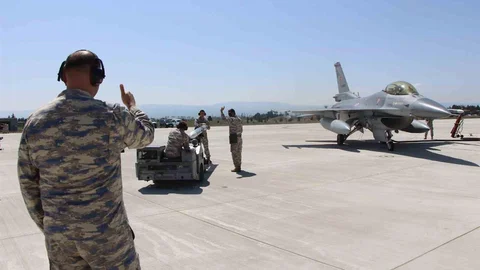 Merzifon'da Uçak Kazası