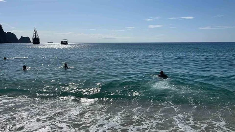 Alanya'da Kasım Denizi Keyfi