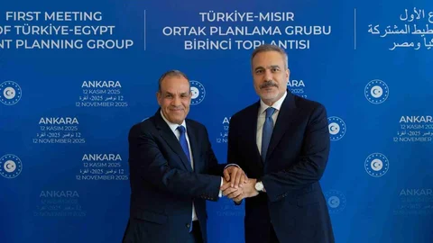 Türkiye-Mısır Toplantısı Başladı