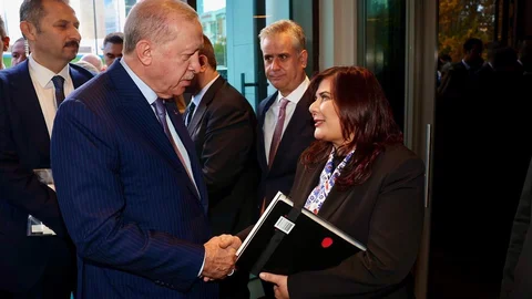 Aydın'da Başkan Çerçioğlu Toplantıda