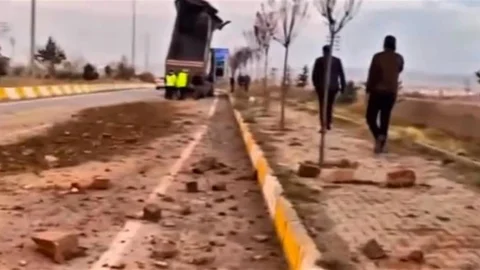 Patnos'ta Tır Kazası