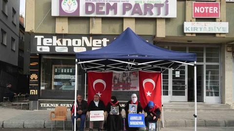 Muş'ta Annelerin Evlat Nöbeti