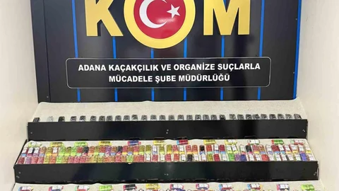Adana'da Kaçakçılık Operasyonu