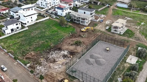 Yenipazar'da Altyapı Çalışmaları Devam Ediyor