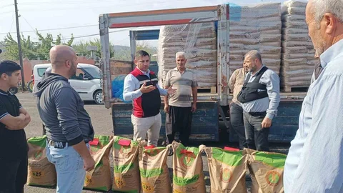 İmamoğlu'nda Buğday Tohumu Desteği