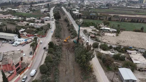 Hatay'da Yeni Köprü İnşaatı