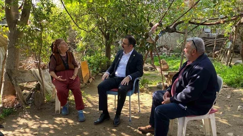 Sultanhisar'da Kaymakam Ziyareti