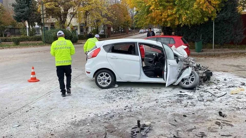 Eskişehir'de Trafik Kazası