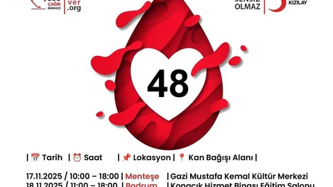 Muğla'da Kan Bağışı Kampanyası