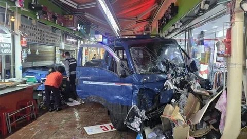 Bucheon'de Araç Kazası