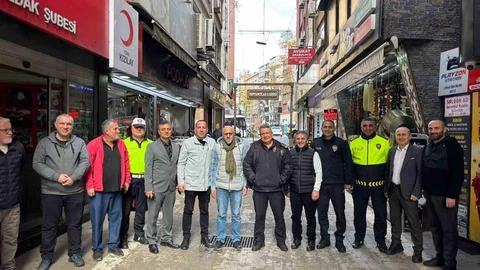 Zonguldak'ta Esnafla Toplantı