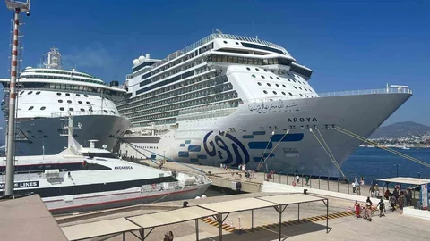 Bodrum'da Kruvaziyer Turizmi Rekoru