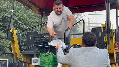 Amasra'da Yol Çalışmasına Teşekkür