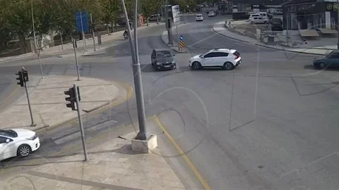 Denizli'de Kırmızı Işık İhlali