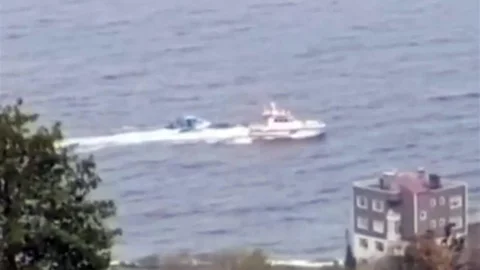 Giresun'da Tekne Kazası Görüntüleri Yayınlandı