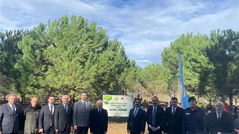 Bursa'da Hatıra Ormanı Açıldı