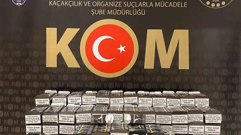 Bayburt'ta Kaçak Tütün Operasyonu