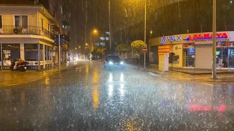 Düzce'de Yağış Rekoru